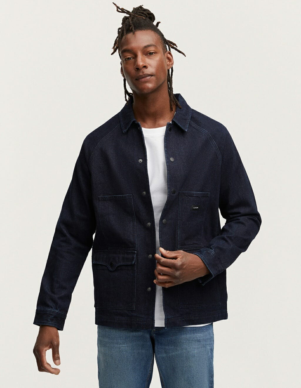 HUNT JACKET Rigid Denim - Denham