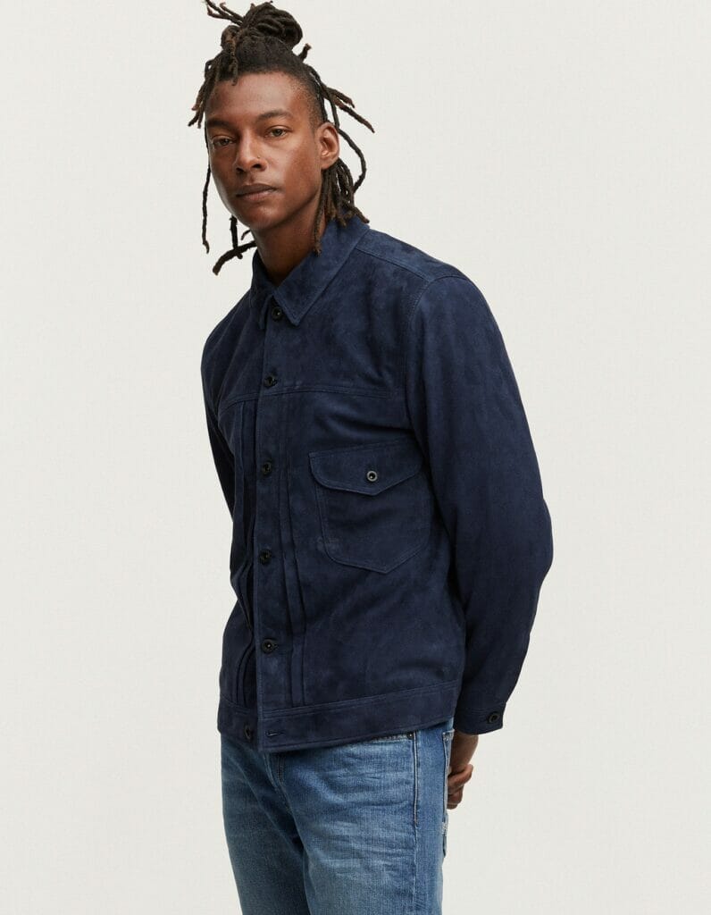 NORTON JACKET Soft Suede - Denham